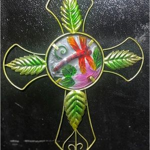 Dragonfly Cross Wind Chimes